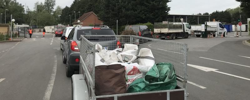 Dépôts à la déchetterie – Mieux sécuriser les chargements de déchets
